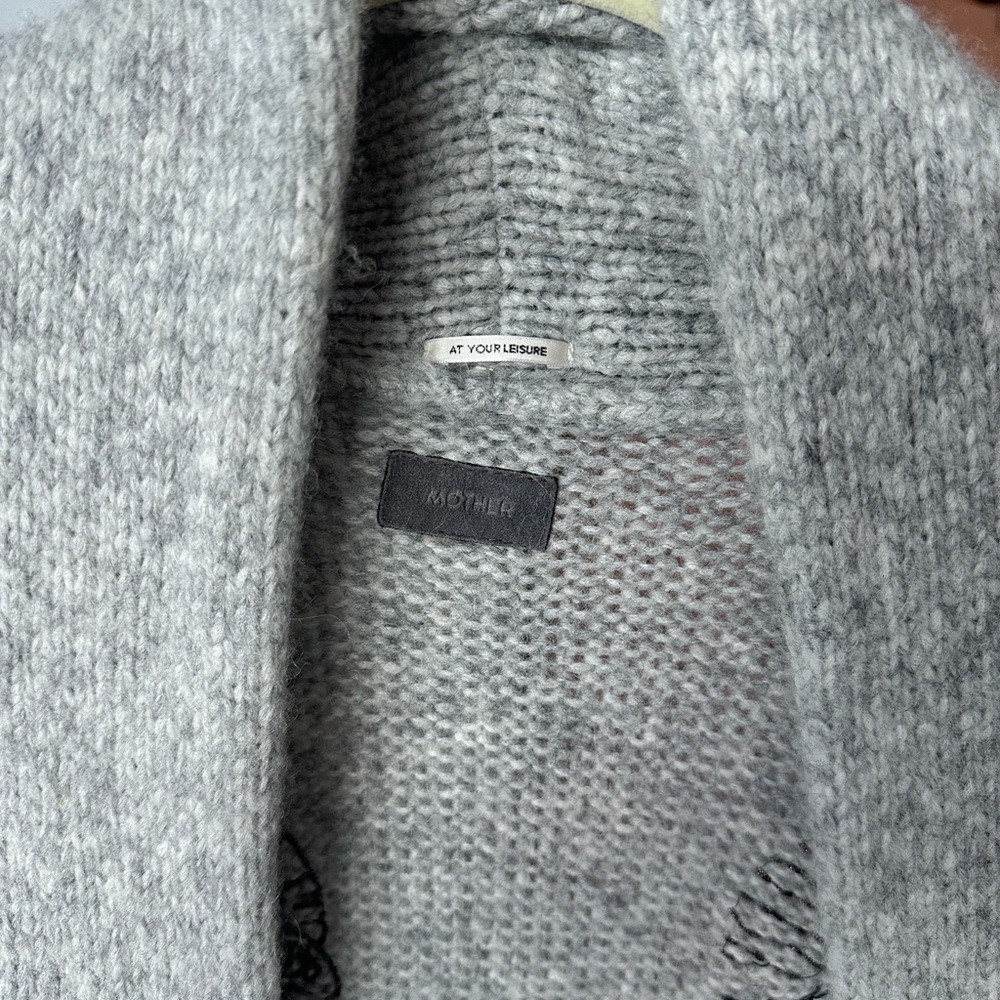 MOTHER The Hip Cardigan in Map Of Stars - Picture 9 of 16